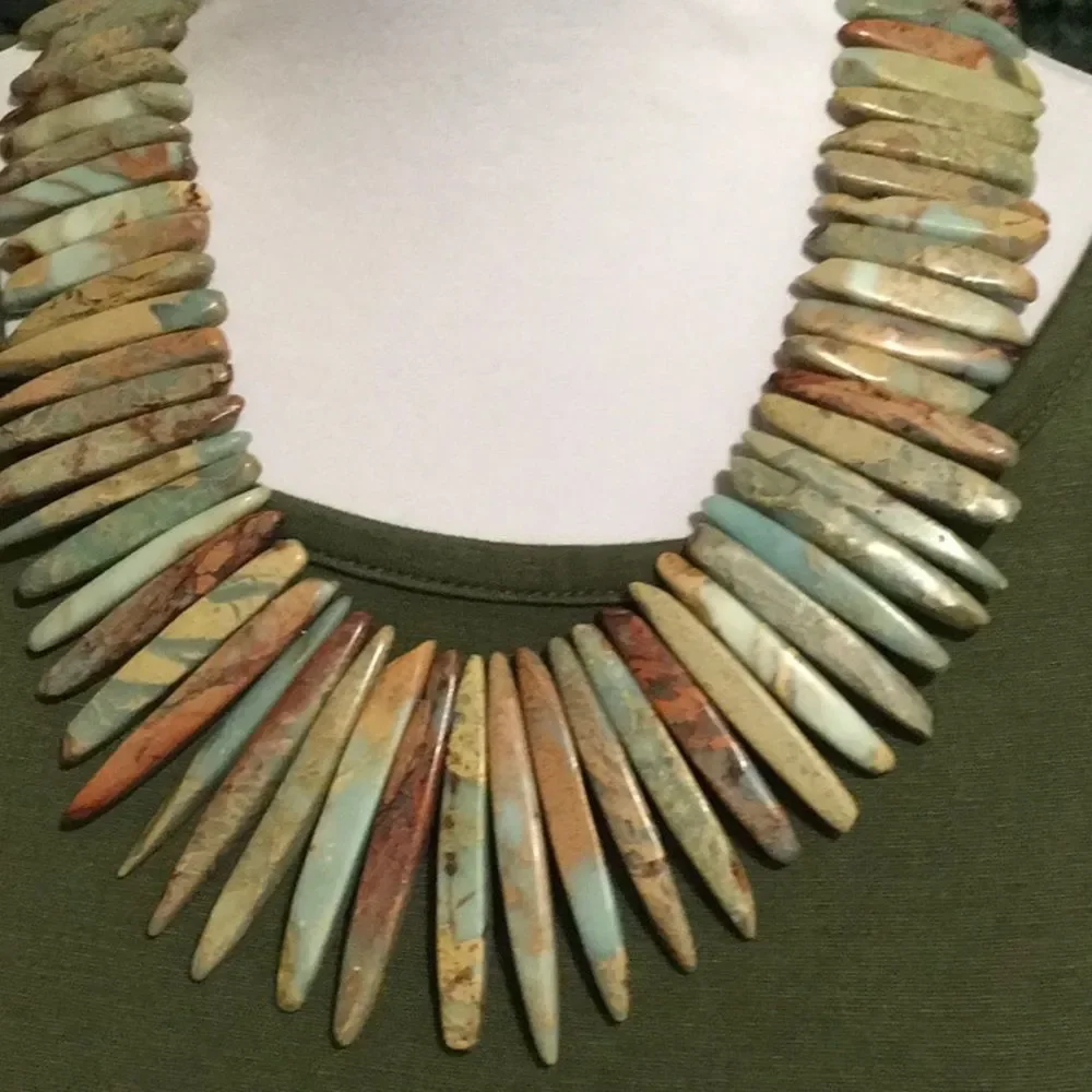 Gorgeous Boulder opal necklace_5